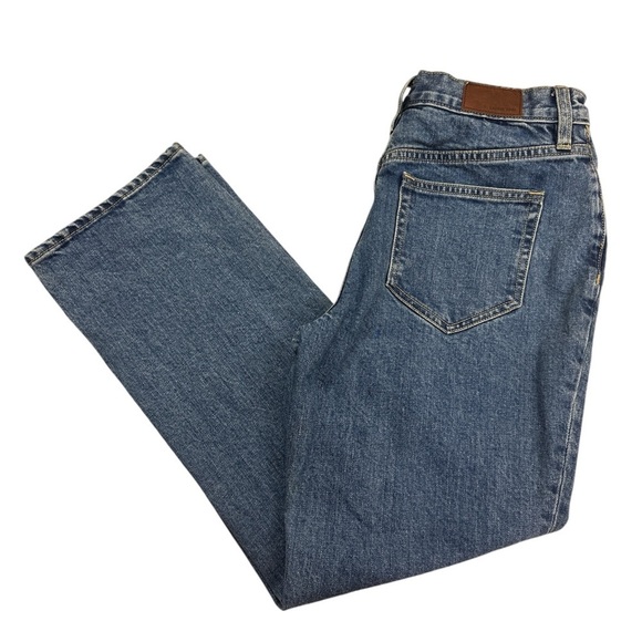 Land’s End High Rise Straight Jean Cotton Size 2 - Picture 1 of 8